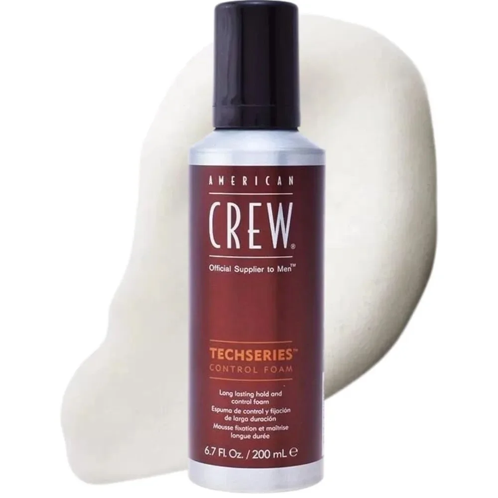 American Crew Tech Series Control Foam- 6.7 oz, Pack of 2